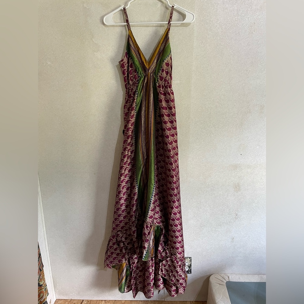 Chic Multicolor Maxi Dress